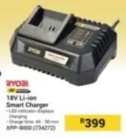 Builders Express RYOBI 18V Li-ion Smart Charger offer