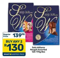 Pick n Pay Sally Williams Nougat Assorted 125-170g Box offer