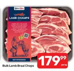 Pick n Pay Bulk Lamb Braai Chops offer