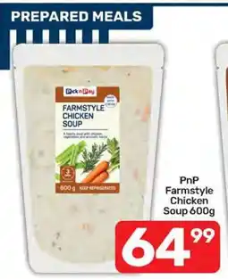 Pick n Pay PnP Farmstyle Chicken Soup 600g offer