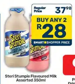 Pick n Pay Steri Stumpie Flavoured Milk Assorted 350ml offer