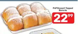 Pick n Pay PnP Dessert Topped Buns 6s offer