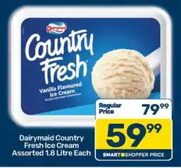 Pick n Pay Dairymaid Country Fresh Ice Cream Assorted 1.8 Litre Each offer