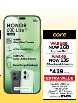 MTN HONOR 600 Lite offer