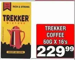 Advance Cash n Carry TREKKER COFFEE 60G X 16's offer