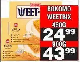 Advance Cash n Carry Bokomo Weetbix 450g offer