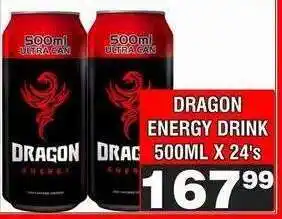 Advance Cash n Carry Dragon Energy Drink 500ml x 24's offer
