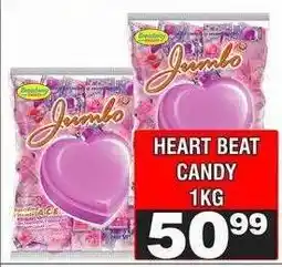 Advance Cash n Carry HEART BEAT CANDY 1KG offer