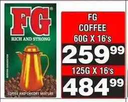 Advance Cash n Carry FG COFFEE 60G X 16's offer