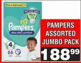Advance Cash n Carry PAMPERS ASSORTED JUMBO PACK offer