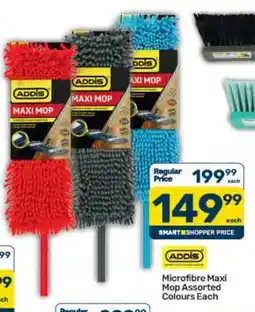 Pick n Pay Microfibre Maxi Mop Assorted Colours Each offer