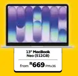 MTN 13 MacBook Neo (512GB) offer