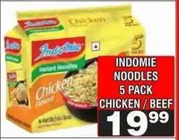 Advance Cash n Carry INDOMIE NOODLES 5 PACK CHICKEN / BEEF offer