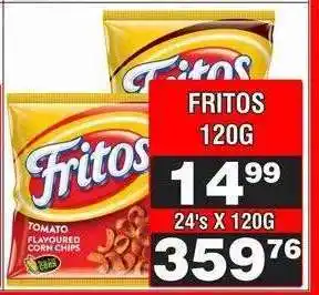 Advance Cash n Carry FRITOS 120G offer
