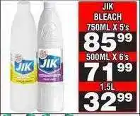 Advance Cash n Carry JIK BLEACH 1.5L offer