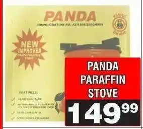 Advance Cash n Carry PANDA PARAFFIN STOVE offer