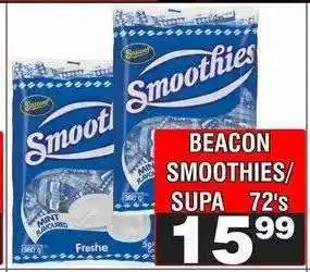 Advance Cash n Carry BEACON SMOOTHIES/SUPA 72's offer