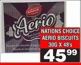 Advance Cash n Carry NATIONS CHOICE AERIO BISCUITS offer