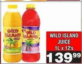 Advance Cash n Carry WILD ISLAND JUICE offer