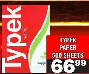 Advance Cash n Carry TYPEK PAPER 500 SHEETS offer