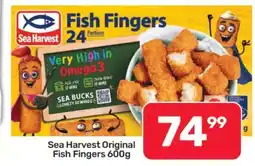 Pick n Pay Hypermarket Sea Harvest Original Fish Fingers 600g offer