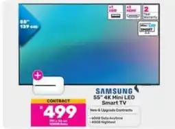 Game Samsung - 55 4k mini led smart tv offer