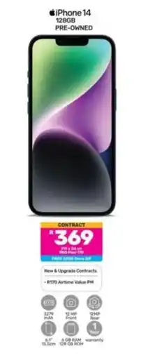 Game Apple - iphone 14 128gb pre-owned offer
