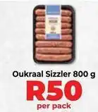 Food Lover's Market Oukraal sizzler offer
