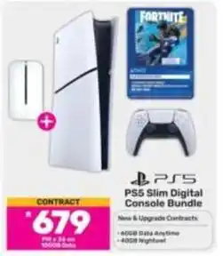 Game Ps5 slim digital console bundle offer