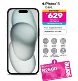 Game Apple - iphone 15 128gb offer