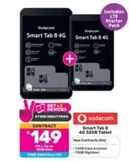 Game Vodacom - smart tab 8 4g offer