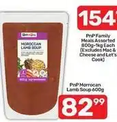 Pick n Pay Mac - moroccan lamb soup offer