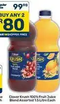 Pick n Pay Krush - 100% fruit juice blend offer