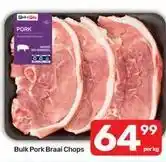 Pick n Pay Pick n pay - bulk pork braai chops offer