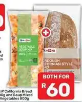 Pick n Pay Bakers - california bread and soup mix vegetables offer