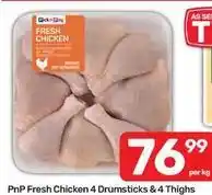 Pick n Pay Fresh chicken drumsticks & thighs offer