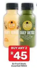Pick n Pay Hypermarket Daily - sir fruit shots offer