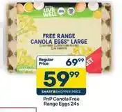 Pick n Pay Hypermarket Canola free range eggs offer
