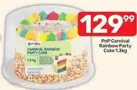 Pick n Pay Hypermarket Rainbow - carnival party cake offer