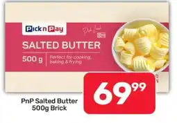 Pick n Pay Hypermarket PnP Salted Butter 500g Brick offer