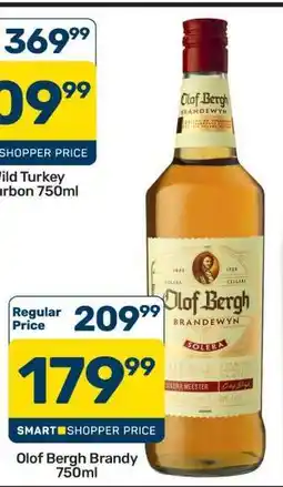 Pick n Pay Hypermarket Olof Bergh Brandy 750ml offer