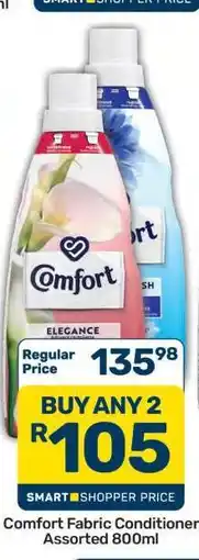 Pick n Pay Hypermarket Comfort Fabric Conditioner Assorted 800ml offer