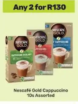 Game Nescafé Gold Cappuccino 10s Assorted offer