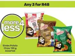 Game SIMBA POTATO CHIPS offer