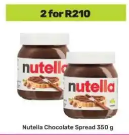Game Nutella Chocolate Spread 350 g offer