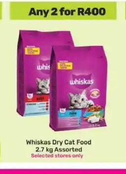 Game Whiskas Dry Cat Food offer