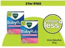Game Vicks BabyRub offer