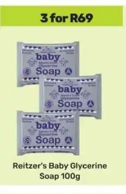 Game Reitzer’s Baby Glycerine Soap 100g offer