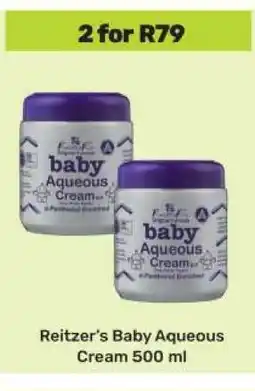 Game Reitzer's Baby Aqueous Cream 500 ml offer