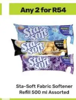 Game Sta Soft Fabric Softener Refill 500 ml Assorted offer